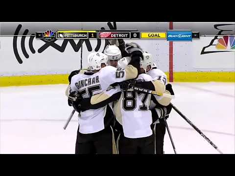 2009 Playoffs: Pit @ Det - Game 2 Highlights