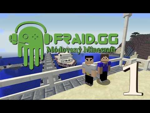 PemiK se učí módovaný Minecraft | Fraid.GG [Ep1]