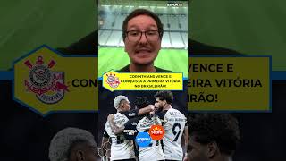 Corinthians vence o Bragantino em Itaquera e conquista a primeira vitória no Brasileirão 2026