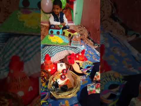 Train cake 🚂🚋🚃🚋🚃🚋🚃Srijan Birthday🎂 Special