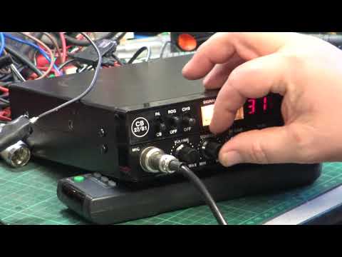 Planet 2000 UK CB27/81 CB radio (mobile) - On The Air Test