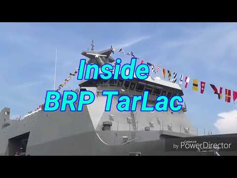 Inside BRP Tarlac..
