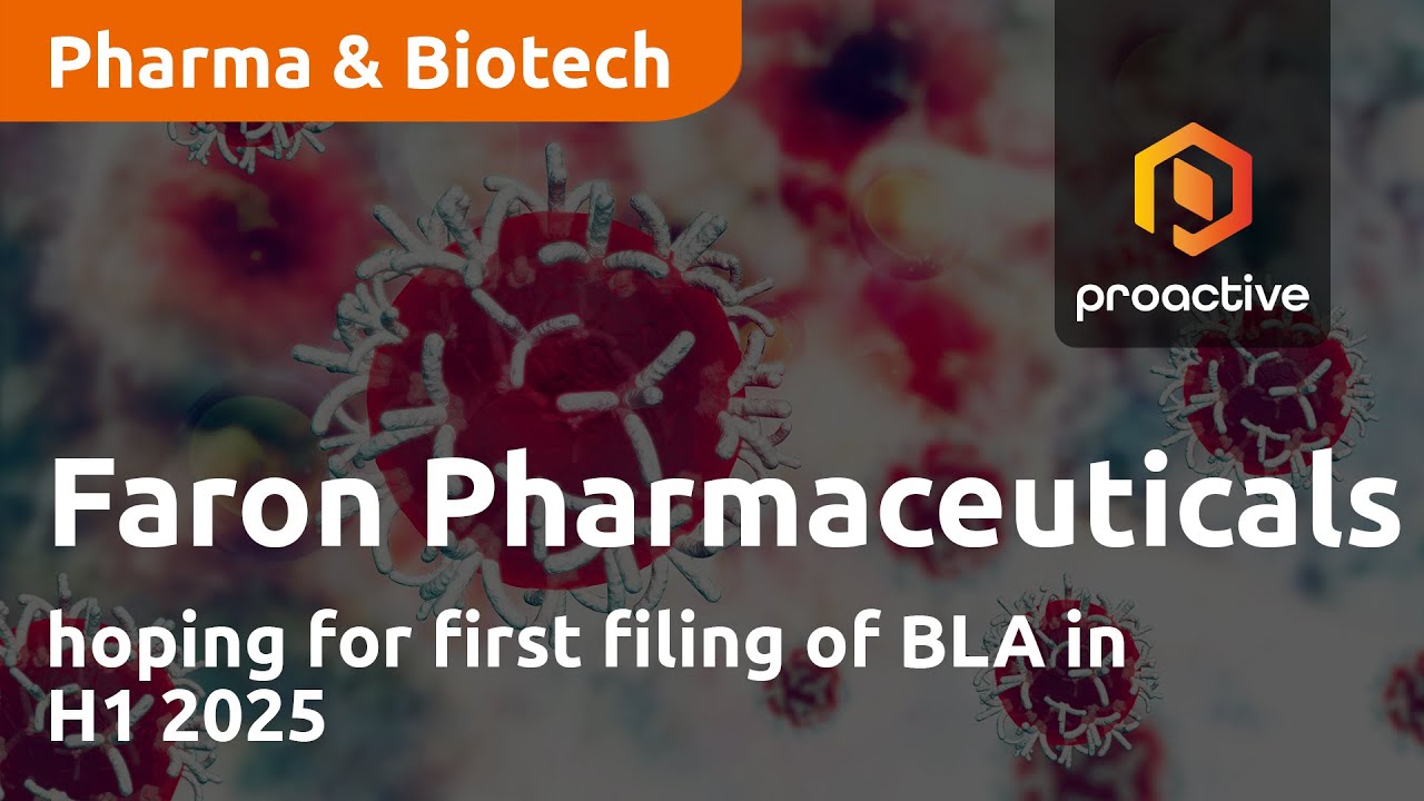 Faron Pharmaceuticals hoping for first filing of BLA in H1 2025