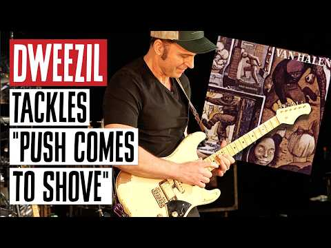 Dweezil Nails Eddie Van Halen Covering VH's "Push Comes to Shove" w/ Shabat Lynx DZ Signature Strat