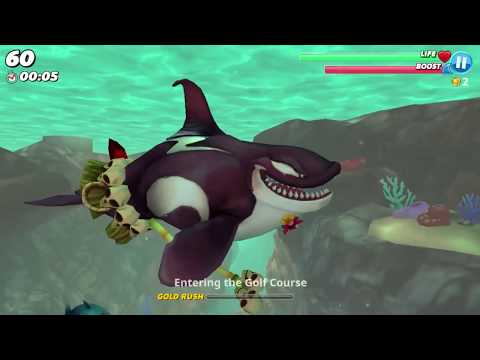 Hungry Shark World - Boost to  Destroy