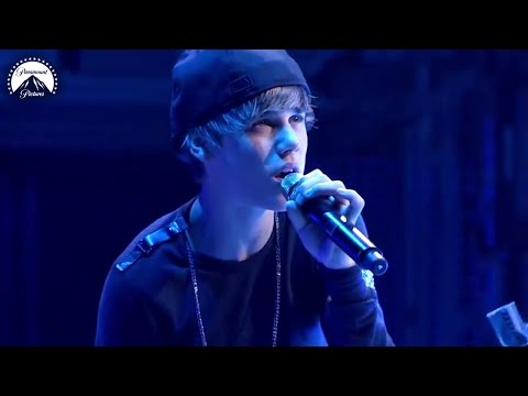 Justin Bieber Sings 'Down To Earth' Live 🎵 (Full Song) | Never Say Never | Paramount Movies