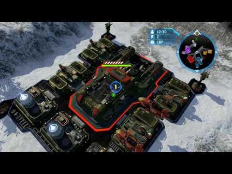 Halo Wars Fantastic Battle 3v3 (STUBBORN RESISTANCE TO THE GRAVE)