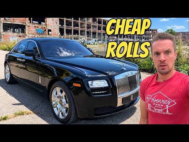 Buying A Broken Rolls-royce Ghost For $39,000, And Driving It 1000 Miles Home! – Hoovies Garage