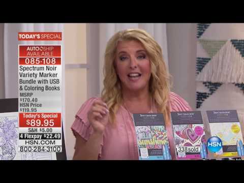 HSN | Crafter's Companion featuring Spectrum Noir 08.30.2016 - 12 AM