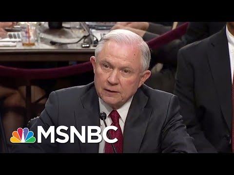 Jeff Sessions Said 'I Don't Recall' A Lot During Senate Hearing | The 11th Hour | MSNBC