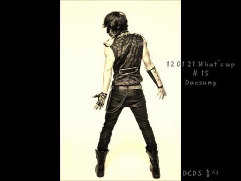 120121 What's up Daesung's sing