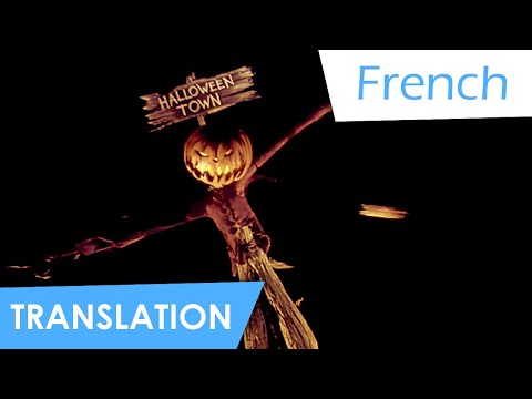 This is Halloween (French) Lyrics & Translation