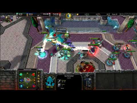 Spiral (Orc) SyDe (UD) vs ThundeR (HU) Michael (UD) - 2v2 - ToD's Tag Team Tournament - G3 - WC3029