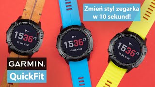 QuickFit - Szybka zmiana pasków w zegarkach Garmin