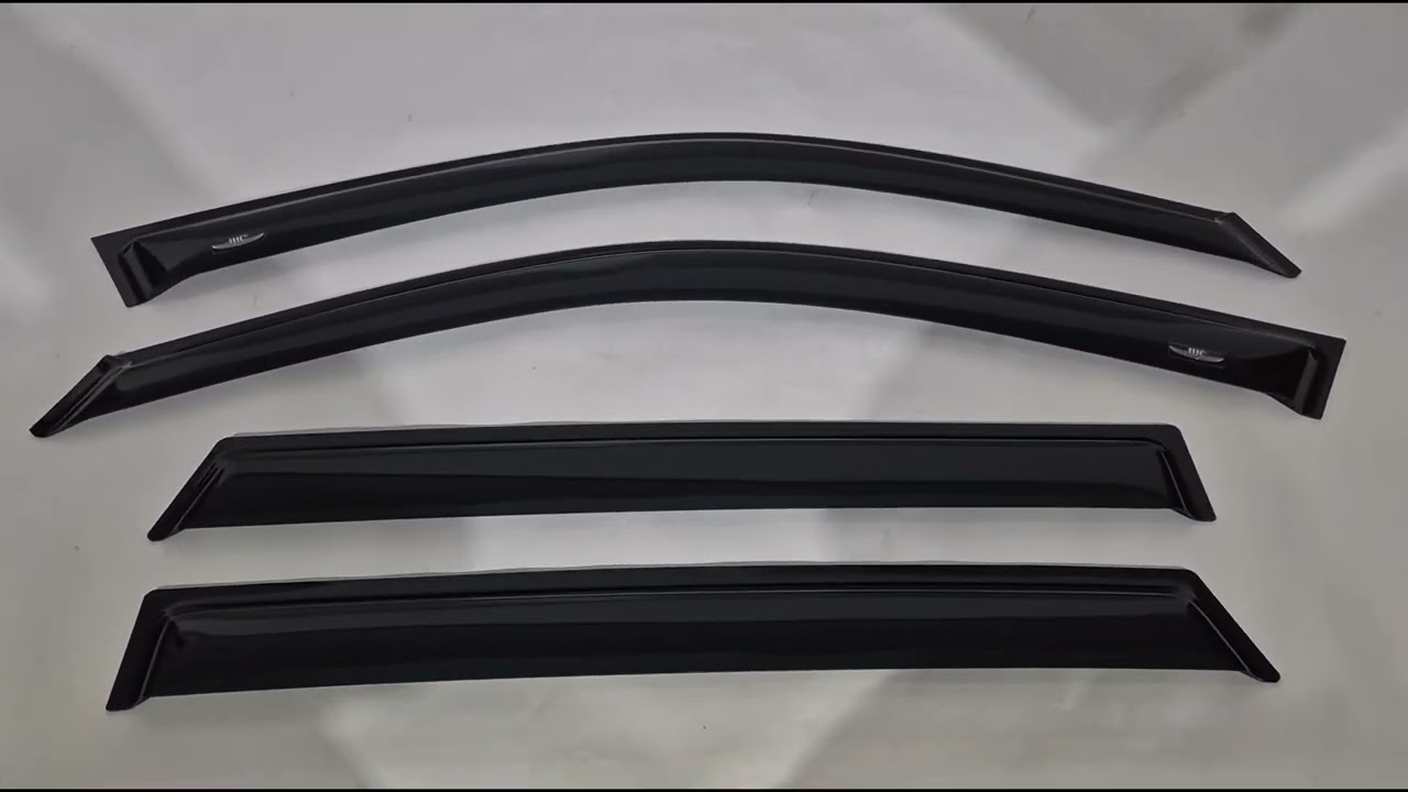 Toyota Rav 4 2001-2005 рр. Вітровики (4 шт, HIC) Video 1