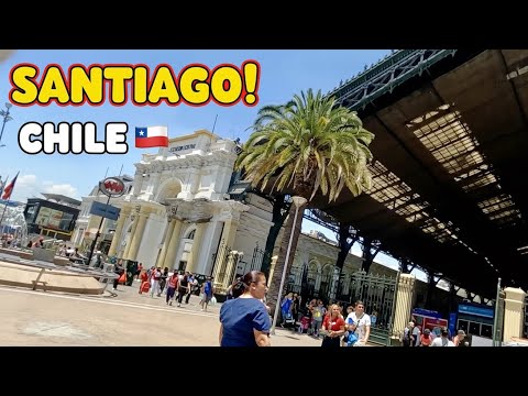 IMPRESIONANTE ESTACIÓN  CENTRAL  | Santiago de Chile 🇨🇱 