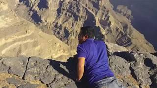 preview picture of video 'Exploring Canyon at Oman.Jabal Shams'