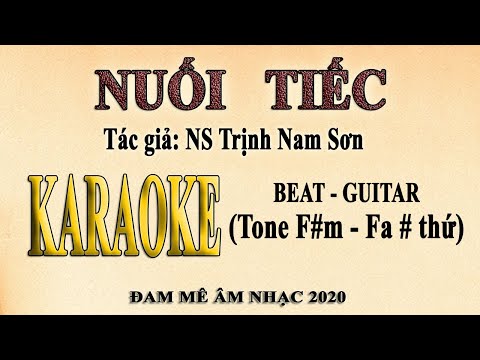 Karaoke NUỐI TIẾC (Trịnh Nam Sơn) - Guitar