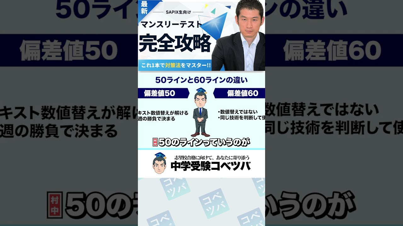 【見どころ】マンスリー対策はこれ1本！偏差値60到達までのロードマップを解説