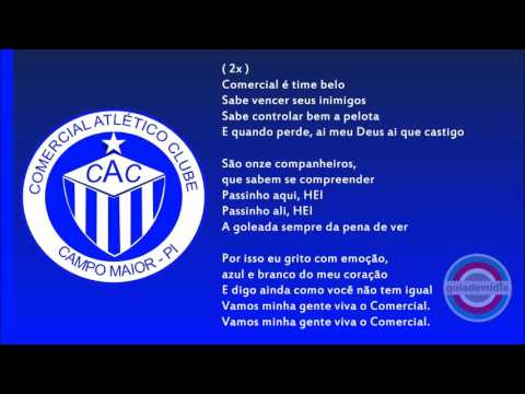 Hino do Comercial Atlético Clube ( PI ) | [ Versão 1 ]