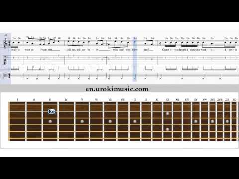 How to Play Guitar Ariana Grande problem Melody School Learn Class Course Tutorial Sheet Music Tabs