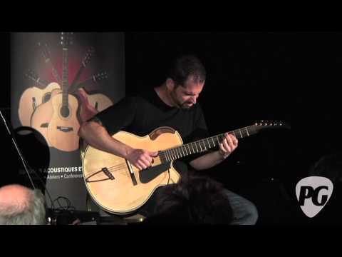 Montreal Guitar Show '10 - Ken Parker Guitars played by Charlie Hunter