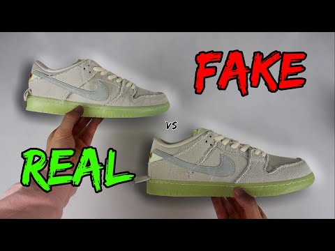 REAL VS FAKE! NIKE SB DUNK LOW MUMMY COMPARISON!
