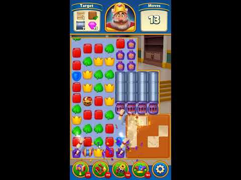 Royal Match Level 5874 - NO BOOSTERS GAMEPLAY 👑 | SKILLGAMING ✔️