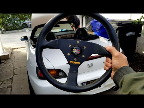 How to install momo Steering wheel + review!