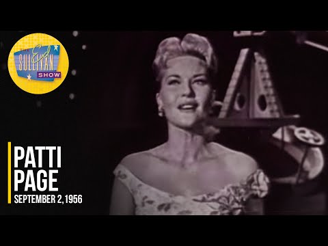 Patti Page "Allegheny Moon" on The Ed Sullivan Show