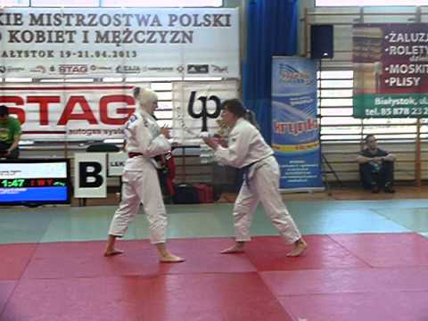 AMP 2013: Agata Jung 1/8 finału, Halima Mohamed-Seghir półfinał
