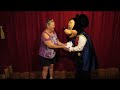 TBT Meet Greet Talking Mickey In Town Square Theater At Magic Kingdom For My B Day 7 20 2015