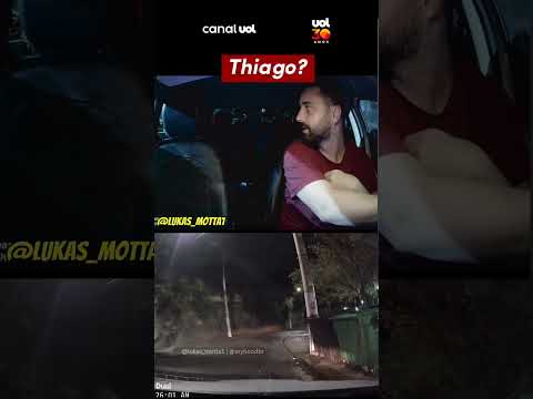 “Thiago?” Motorista de aplicativo tem nome confundido com modelo de carro