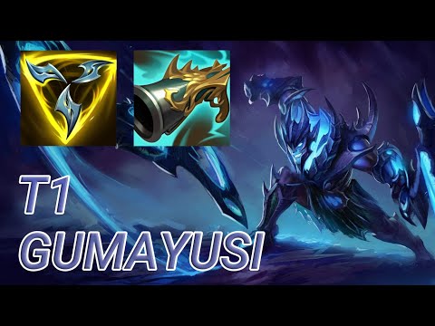 T1 Gumayusi Draven ADC VS Xayah | KR Challenger Patch 13.20