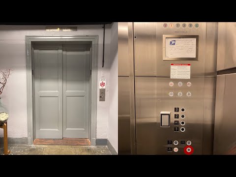 Vintage Traction elevator @ The Old Post Office - Reno, NV.