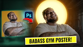 Create a KILLER Gym Poster in Minutes with Photoshop