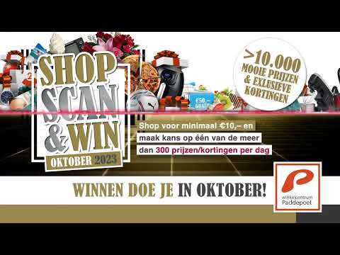 Shop, Scan en Win de succesvolle winkelcentrumactie