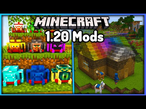 Krzair - 18 Amazing 1.20 Minecraft Mods Already Out!