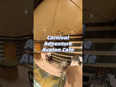 Thumbnail for Carnival Adventure Avalon Cafe Deck 5 #carnival #carnivaladventure  #carnivalcruiseline #avaloncafe