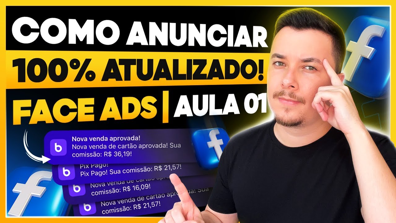 ATUALIZOU TUDO - 2024! COMO FAZER ANÚNCIO NO META/FACEBOOK ADS – AULA 01 (TRÁFEGO PAGO)