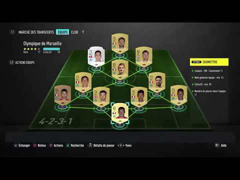 FIFA20 SBC / DCE LIGUE 1 CONFORAMA - OLYMPIQUE DE MARSEILLE - SOLUTION PAS CHER