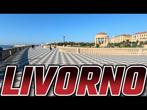LIVORNO (TOSCANA- ITALY🇮🇹)WALKING TOUR 4K