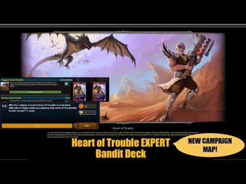 Skylords Reborn/Battleforge, NEW CAMPAIGN MAP, Heart of Trouble EXPERT, Bandit deck