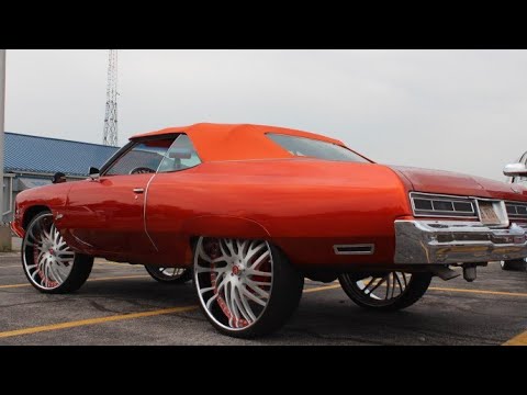 Veltboy314 - 1974 Caprice Vert Donk On 30" Amani Forged Wheels - 2K17 Xtreme Kustoms Car & Bike Fest