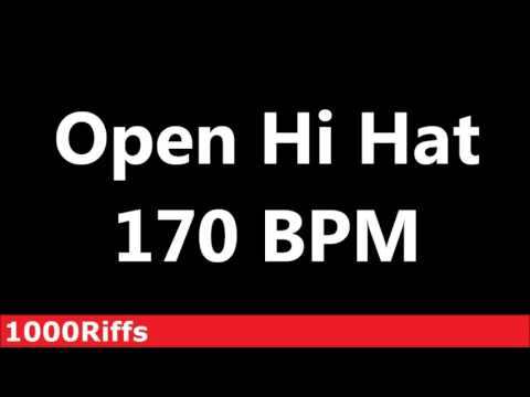 Open Hi Hat Metronome : 170 BPM ✓