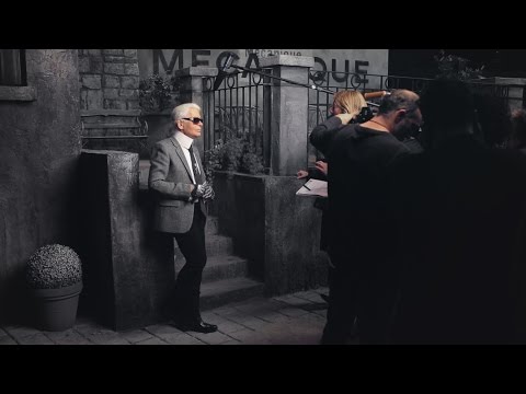 Karl Lagerfeld on the Paris in Rome 2015/16 Métiers d'art Show – CHANEL Shows