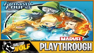 X-men Marvel United - Fantastic Four Playthrough