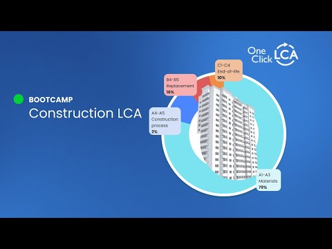 Get Certified as a Construction LCA Specialist with Construction LCA Bootcamp | One Click LCA