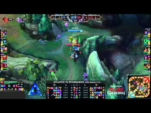 [AtlantisTV] Atlantis eSports vs OverGaming - #LoLHonor Jornada 7, Split 3, T.8