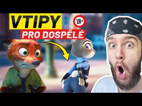 Vtipy pro Dospělé které Vám Unikly | Zootropolis, Příběh hraček, Příšerky s.r.o.